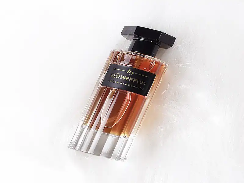 YZ-B014 100ml luxury perfume bottle with black cap – YiZhou Packaging