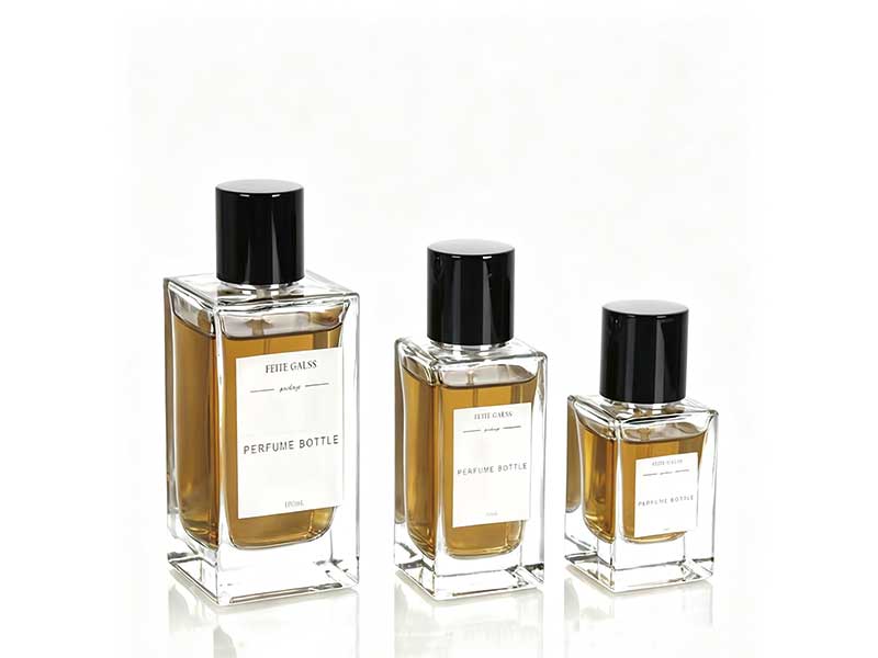 YZ-B009 100ml perfume glass bottle packaging - YiZhou Packaging