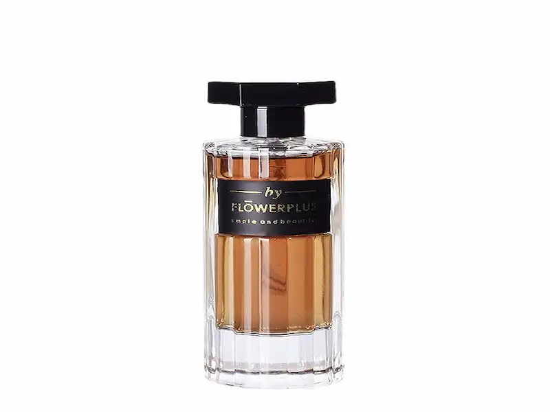 YZ-B014 100ml tall textured perfume spray bottle - YiZhou Packaging