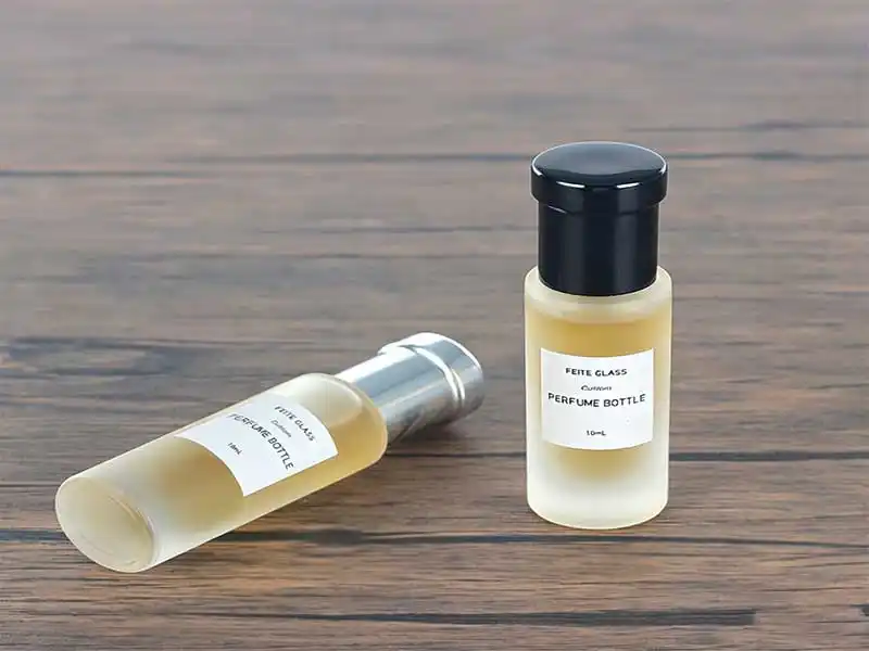 YZ-B005 10ml frosted glass miniature perfume bottle - YiZhou Packaging