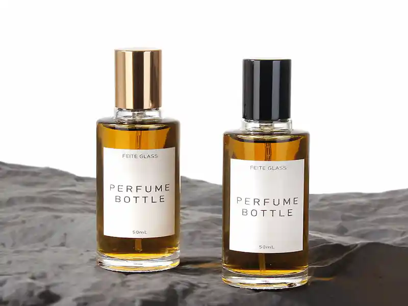 YZ-B008 50ml slim glass perfume bottle detail - YiZhou Packaging