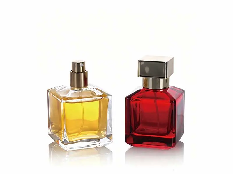 YZ-B013 50ml premium red perfume spray bottle