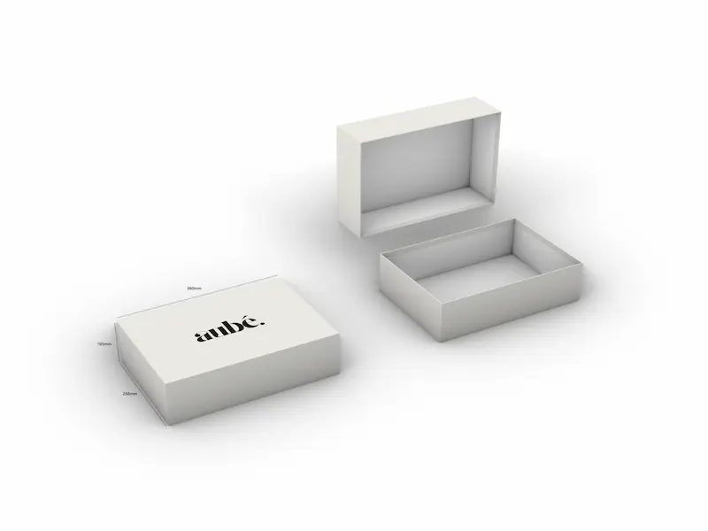 Custom perfume lid and base box - YiZhou Packaging
