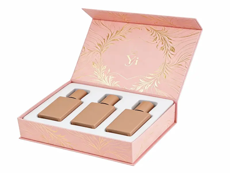 Custom magnetic paper box and perfume bottle – YiZhou Packaging