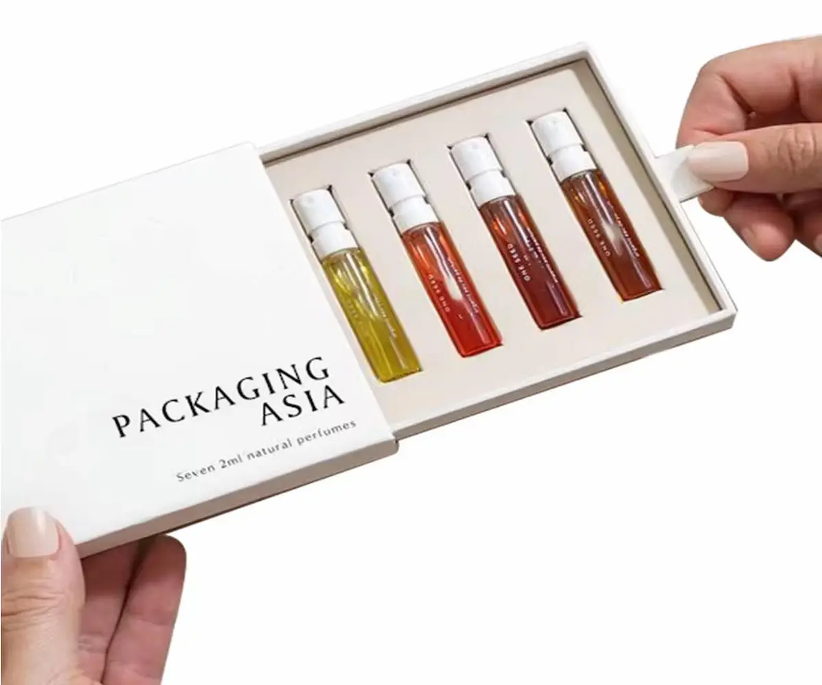 Custom perfume packaging box and bottle services - one-stop perfume packaging service by YiZhou Packaging