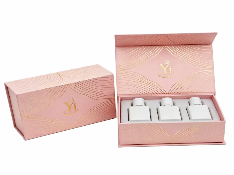 Luxury magnetic box and custom glass perfume bottle – YiZhou Packaging