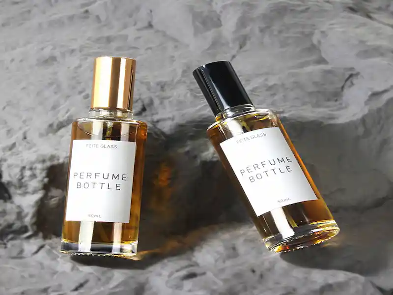 YZ-B008 luxury 50ml slim glass perfume bottles - YiZhou Packaging