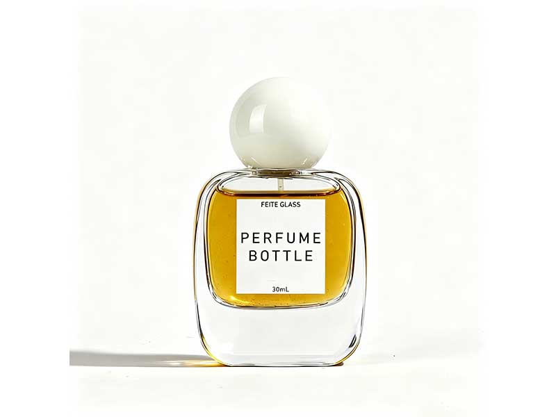YZ-B011 round lid glass perfume bottles - YiZhou Packaging